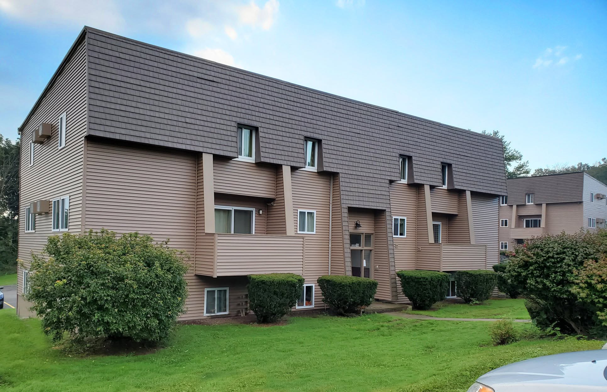 Apartment building exterior